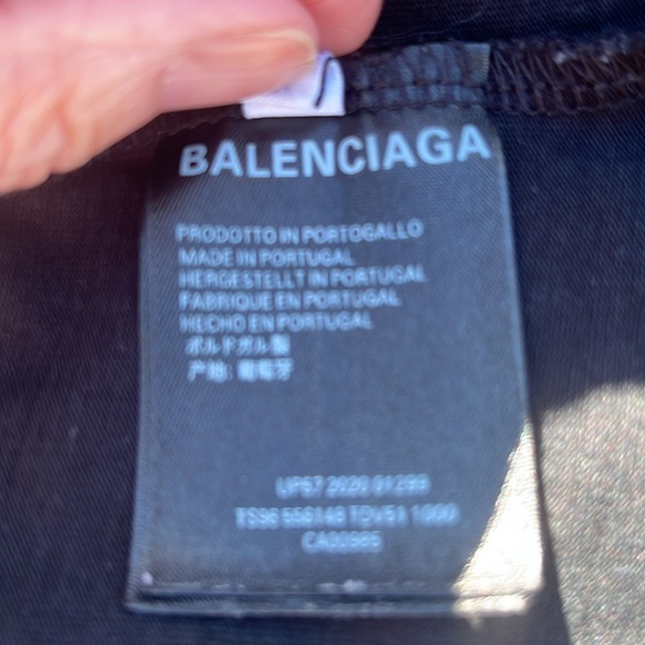 Balenciaga T-shirt size extra small with teddy bears on the front - Picture 7 of 9